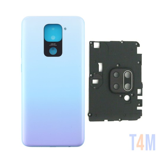 Tampa Traseira+Lente da Câmera Xiaomi Redmi Note 9 Branco Polar